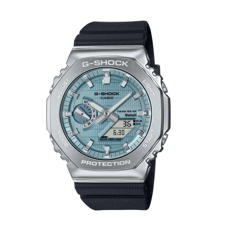 CASIO G-SHOCK G-STEEL BluetoothÂ® - LIGHT BLUE (GBM-2100A-1A2ER)