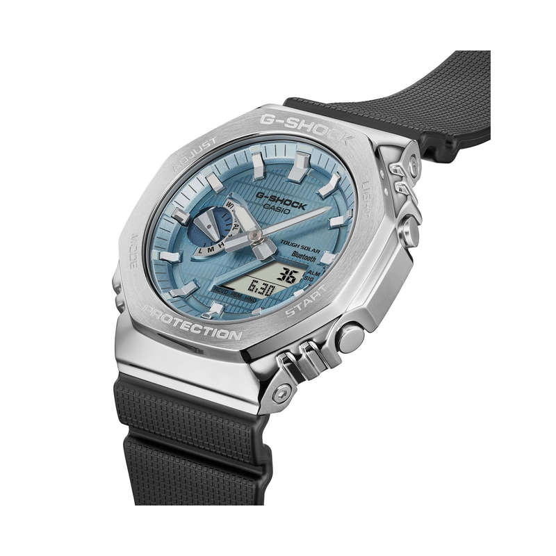 CASIO G-SHOCK G-STEEL BluetoothÂ® - LIGHT BLUE (GBM-2100A-1A2ER)