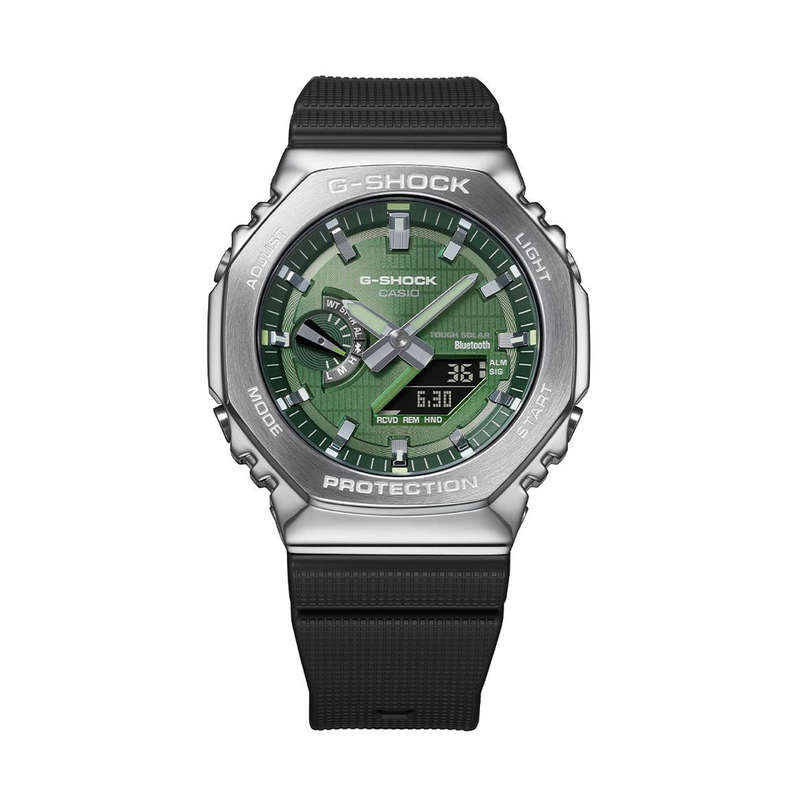 CASIO G-SHOCK G-STEEL TOUGH SOLAR BluetoothÂ® - GREEN (GBM-2100A-1A3ER)