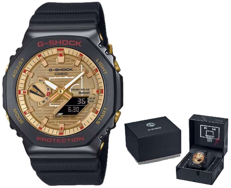 G-SHOCK OAK TOUGH SOLAR Bluetooth -  RUI HACHIMURA Limited Edition Special pack. (GBM-2100RH-1AER)