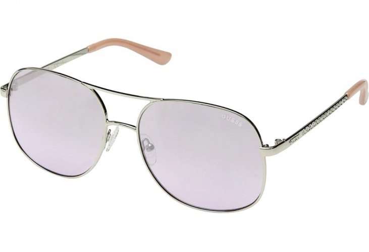 GUESS SUNGLASSES GF6081 Silver (GF6081 10Z 59 17 140)