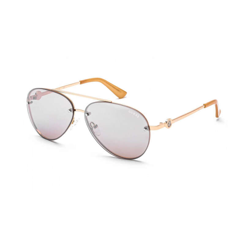 GUESS SUNGLASSES GF6107 Gold (GF6107 28U 58 12 140)