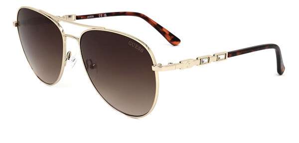 GUESS SUNGLASSES GF6143 Gold (GF6143 32F 59 16 140)