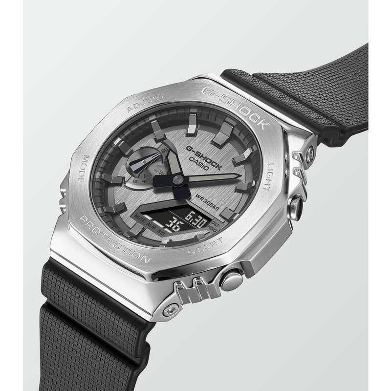 CASIO G-SHOCK OAK METAL COVERED OAK METAL COVERED - STEEL (GM-2100-1AER)