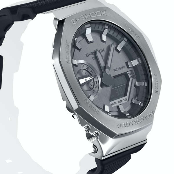 CASIO G-SHOCK OAK METAL COVERED OAK METAL COVERED - STEEL (GM-2100-1AER)