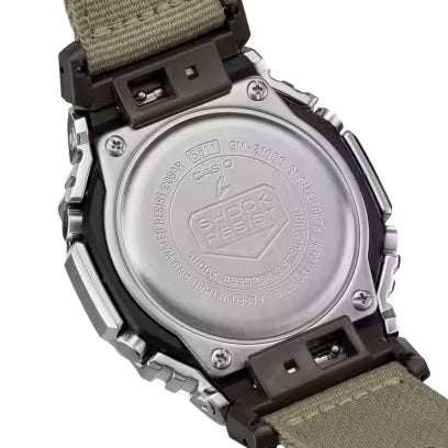 CASIO G-SHOCK OAK  METAL COVERED - UTILITY SERIE KHAKI BEIGE (GM-2100C-5AER)