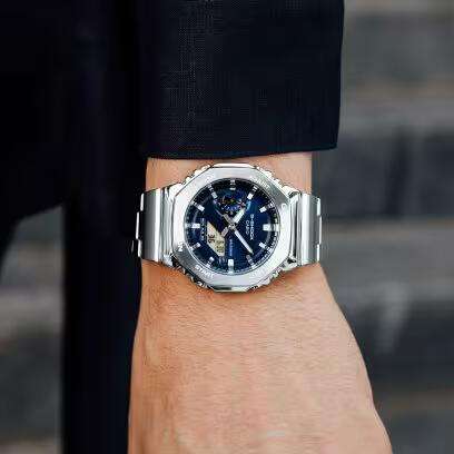 CASIO G-SHOCK OAK G-STEEL PETROL BLUE (GM-2110D-2BER)