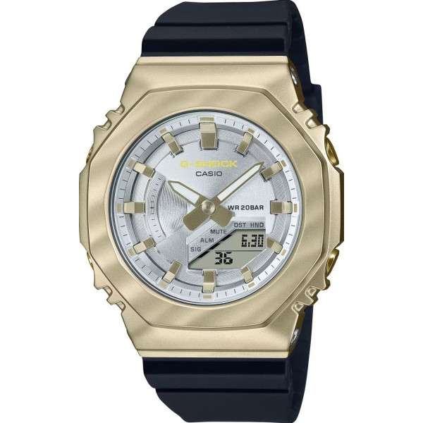 CASIO G-SHOCK OAK METAL COVERED COMPACT - BELLE COURBE SERIE (GM-S2100BC-1AER)