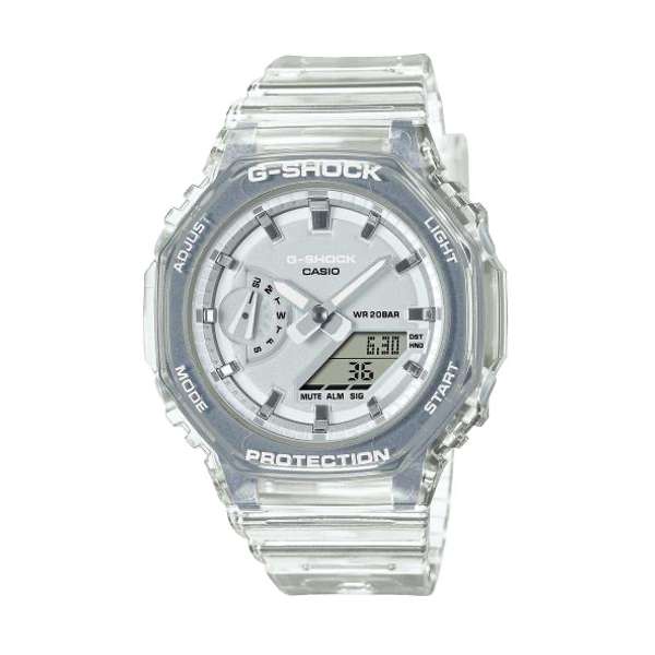 CASIO G-SHOCK OAK SKELETON COMPACT - JELLY WHITE SERIE (GMA-S2100SK-7AER)