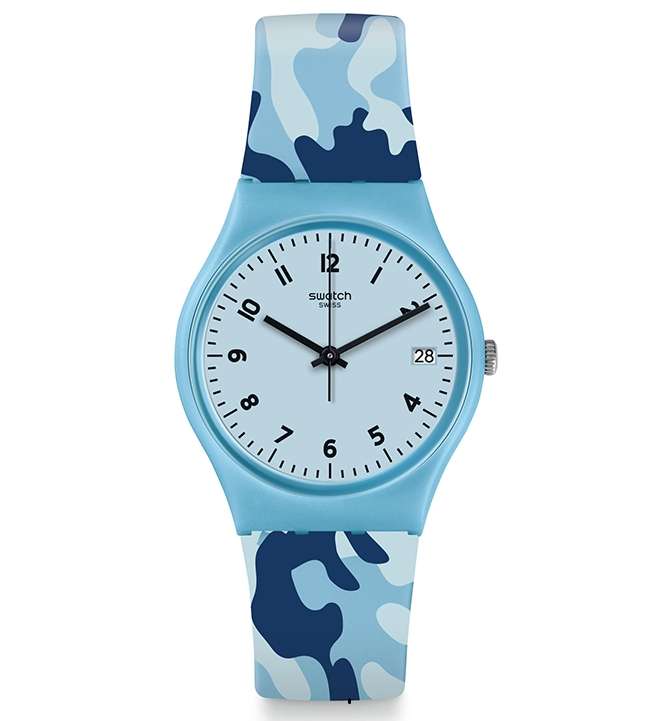 SWATCH CAMOUBLUE (GS402)