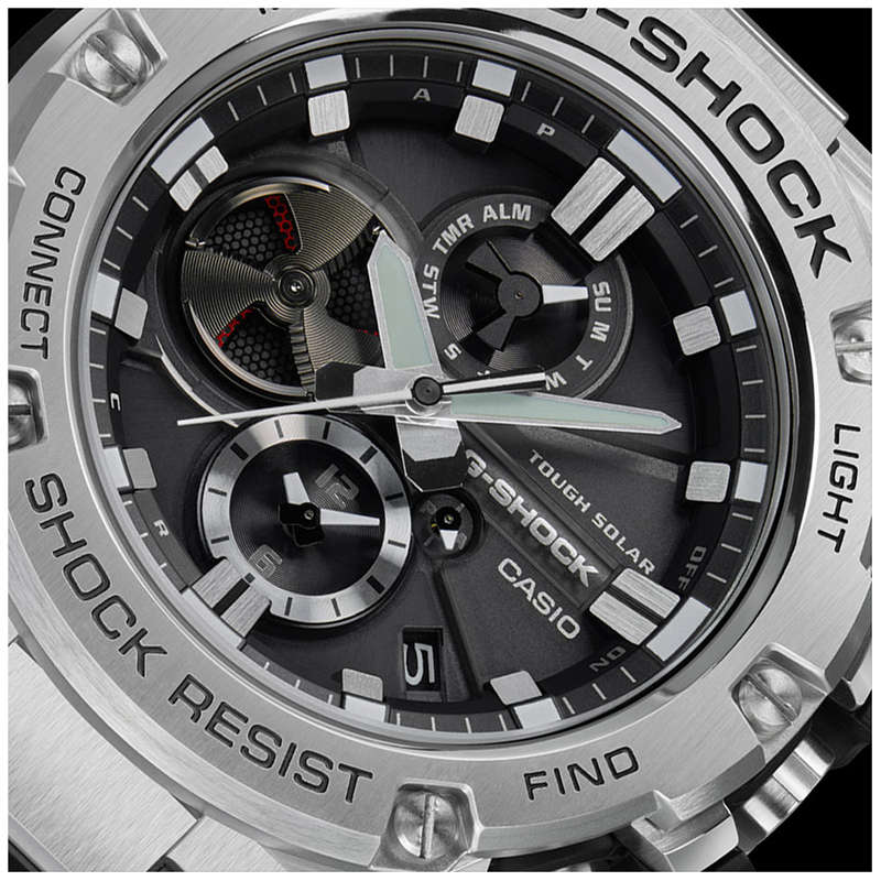 CASIO G-SHOCK G-STEEL Bluetooth (GST-B100-1AER)