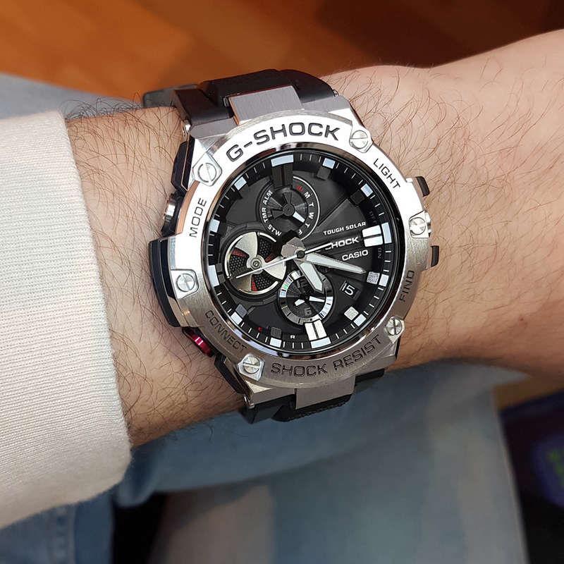 CASIO G-SHOCK G-STEEL Bluetooth (GST-B100-1AER)