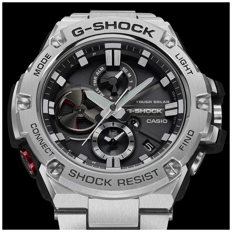CASIO G-SHOCK MASTER OF G G-STEEL  BluetoothÂ® (GST-B100D-1AER)