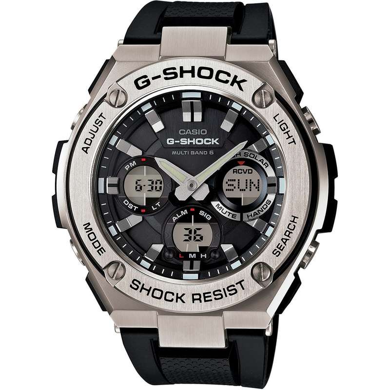 CASIO G-SHOCK MASTER OF G G-STEEL  BluetoothÂ® (GST-W110-1AER)