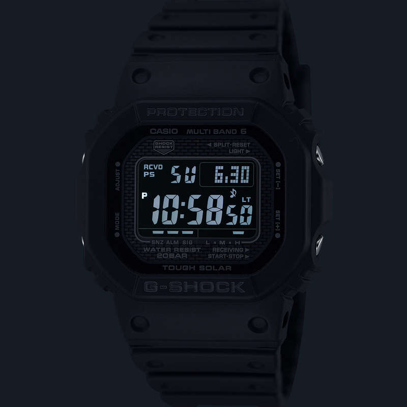 CASIO G-SHOCK THE NEW ORIGIN Multiband 6 - TOUGH SOLAR - FULL BLACK (GW-5000HS-1ER)