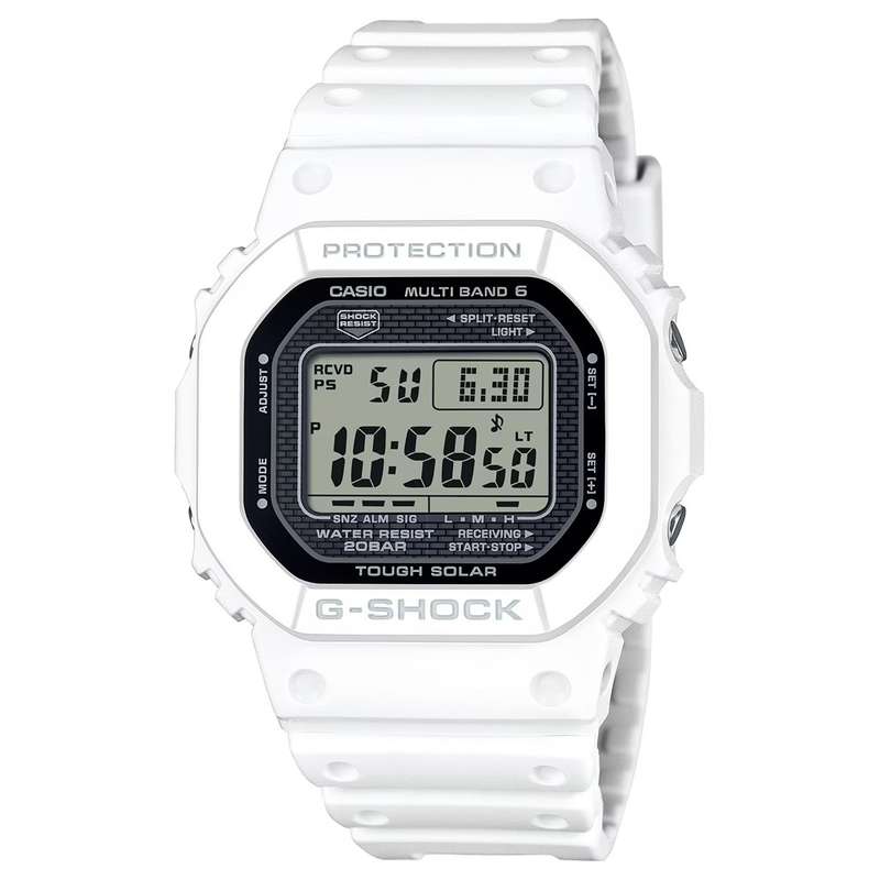 CASIO G-SHOCK THE NEW ORIGIN Multiband 6 - TOUGH SOLAR - WHITE (GW-5000HS-7ER)