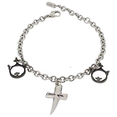 Manuel Zedjewellery (H2309_C555)-Ladies Charm Bracelet