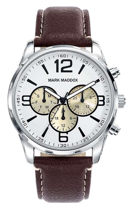 Mark Maddox Unisex Watch (Hc6018-05)-Casual