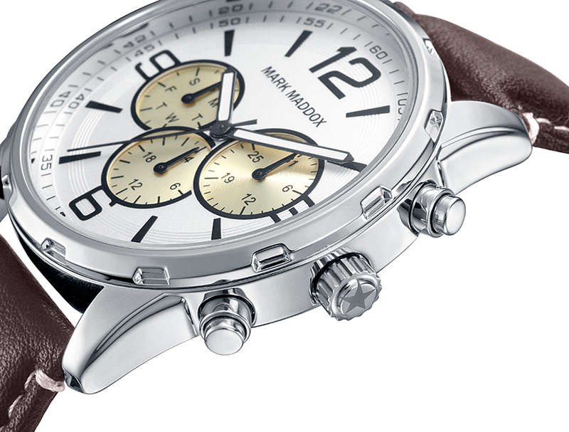 Mark Maddox Unisex Watch (Hc6018-05)-Casual