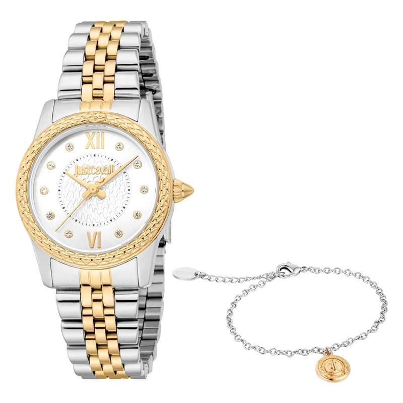 Just Cavalli animalier special pack + Bracelet (jc1l360m0075) Women's Watch