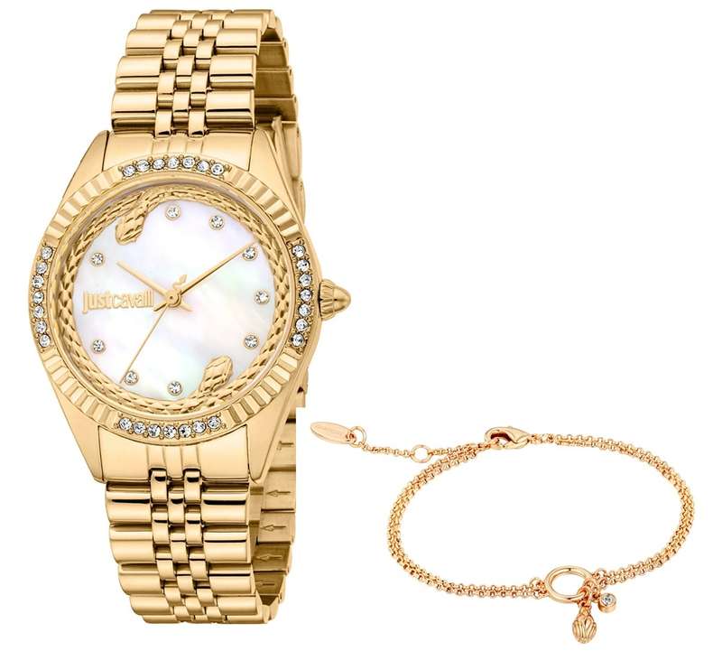 Just Cavalli animalier special pack + Bracelet (jc1l361m0055) Women's Watch