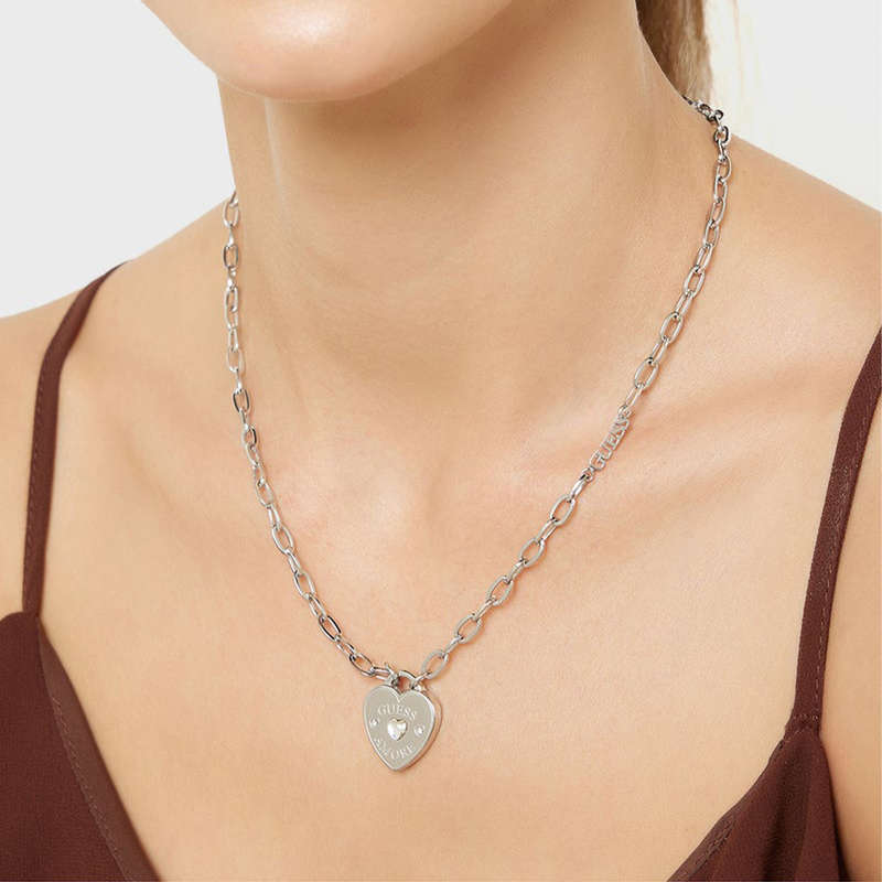 Guess Jewels Women's Necklace (JUBN05060JWRHT-U)