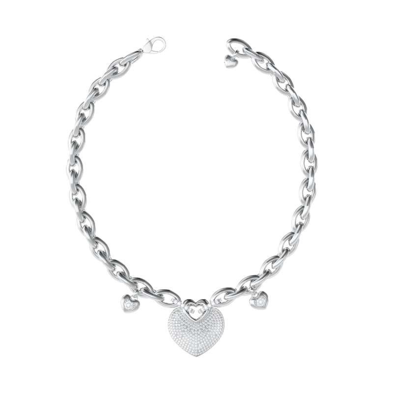 Guess Jewels Women's Necklace (JUBN05205JWRHT-U)