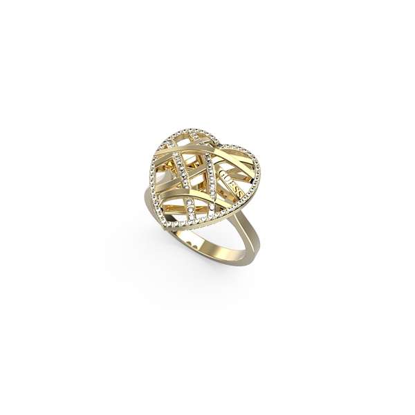 Guess Jewels Women's Ring (jubr03101jwyg52)