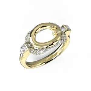 Guess Jewels Women's Ring (jubr04513jwyg54)