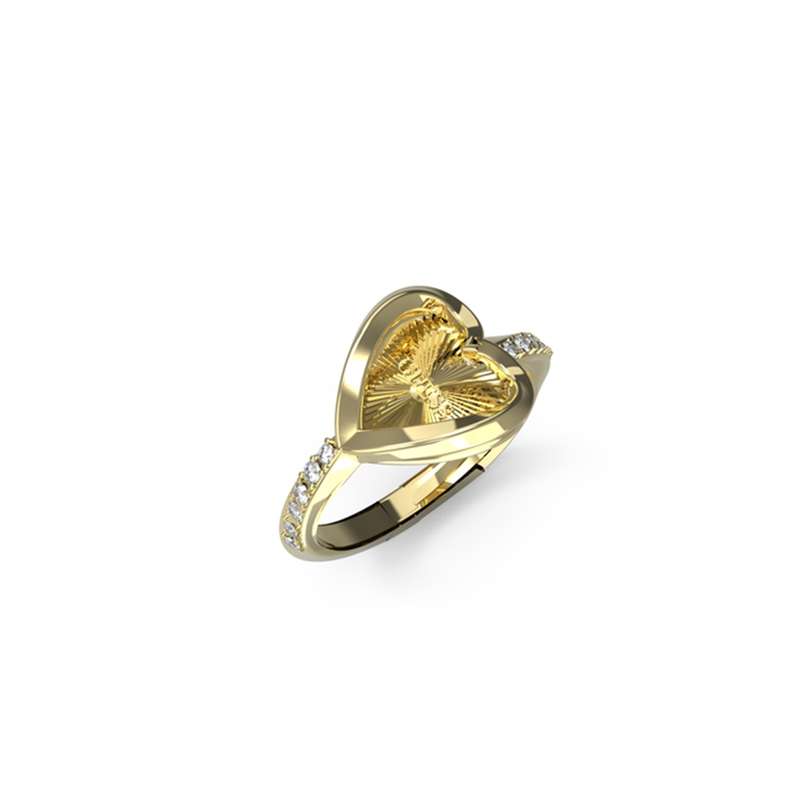 Guess Jewels Women's Ring (JUBR04614JWYG56)
