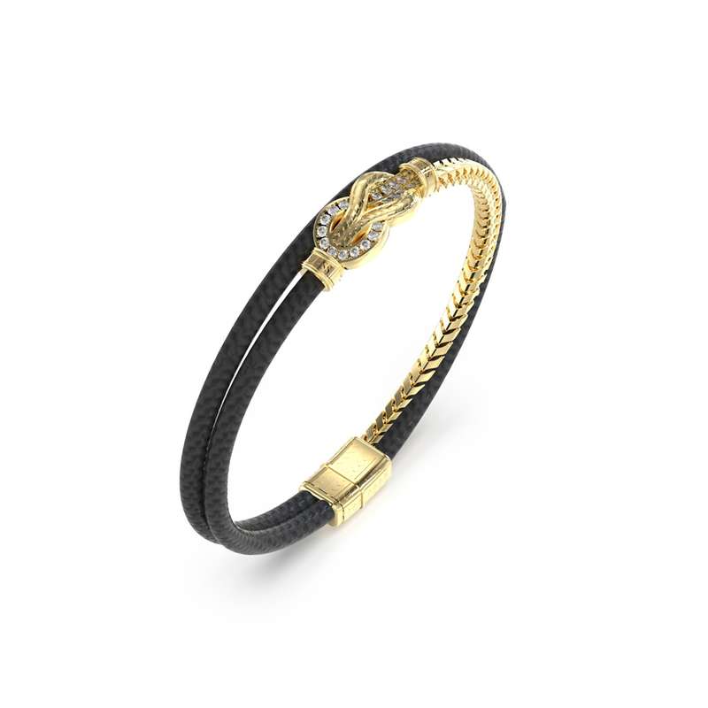 Guess Mens Bracelet JUMB05029JWYGBKS