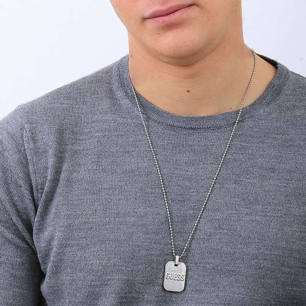 Guess Jewels Men's Necklace (jumn01355jwstt-u)