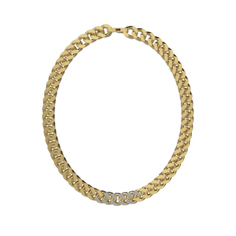 Guess Jewels Men's Necklace (jumn01379jwygt-u)