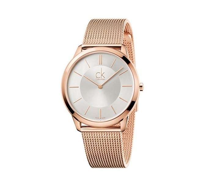 Calvin Klein Mens Watch (K3m21626) - Minimal Mesh Collection