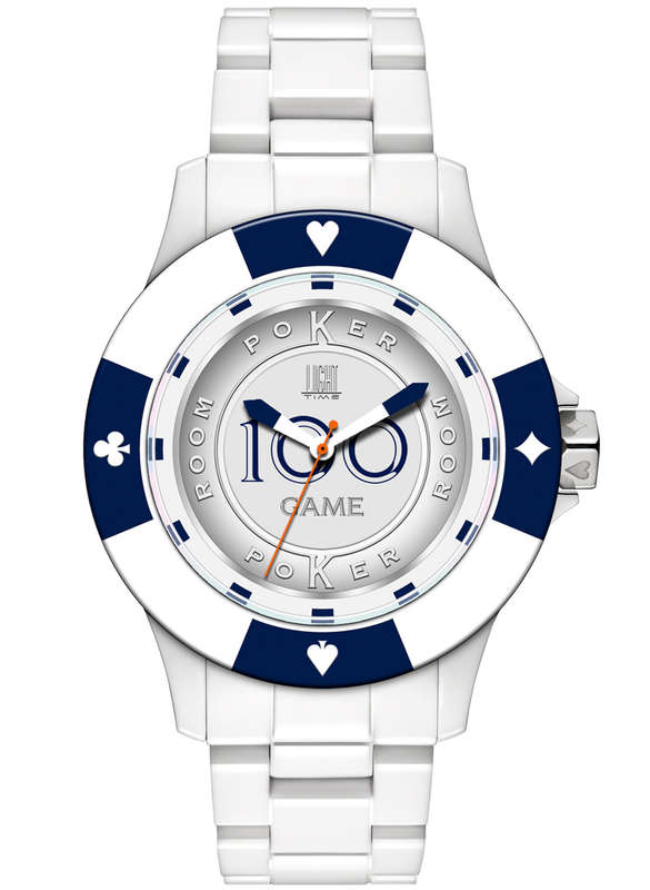 Light Time Unisex Watch (L147a)-Poker