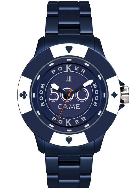 Light Time Unisex Watch (L147h)-Poker