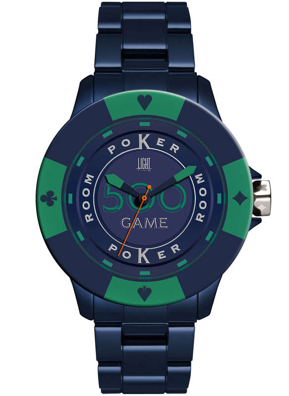 LIGHT TIME POKER - Blue / Green (L147L)