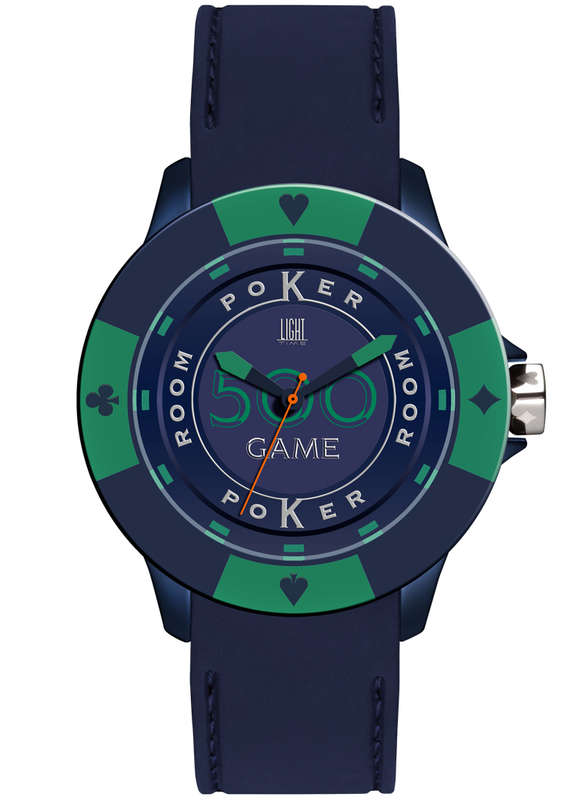 Light Time Unisex Watch (L147ls)-Poker