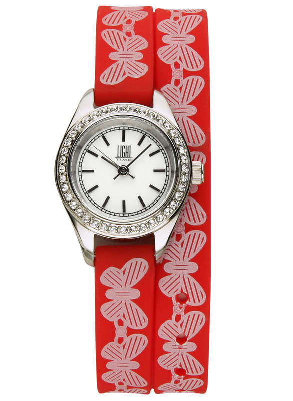 LIGHT TIME ROCOCO - Red Strass (L163H)
