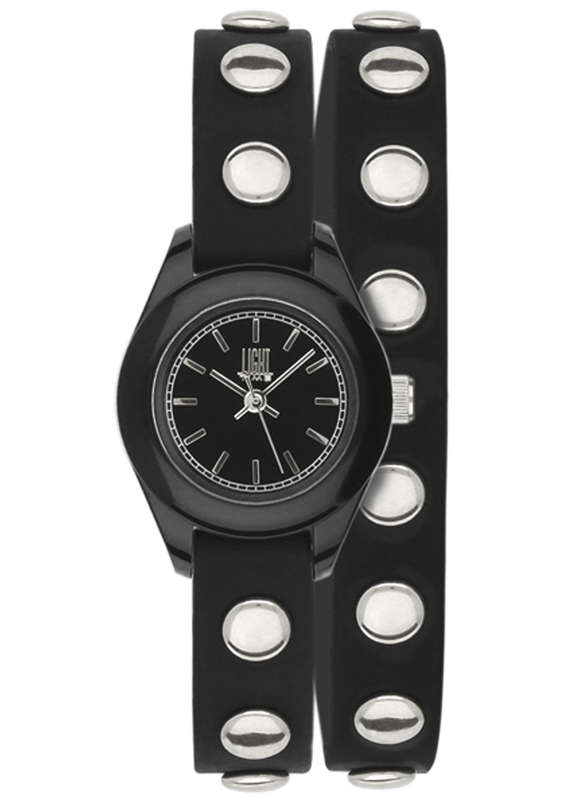 LIGHT TIME PUNK - Black - Silver (L169NE)