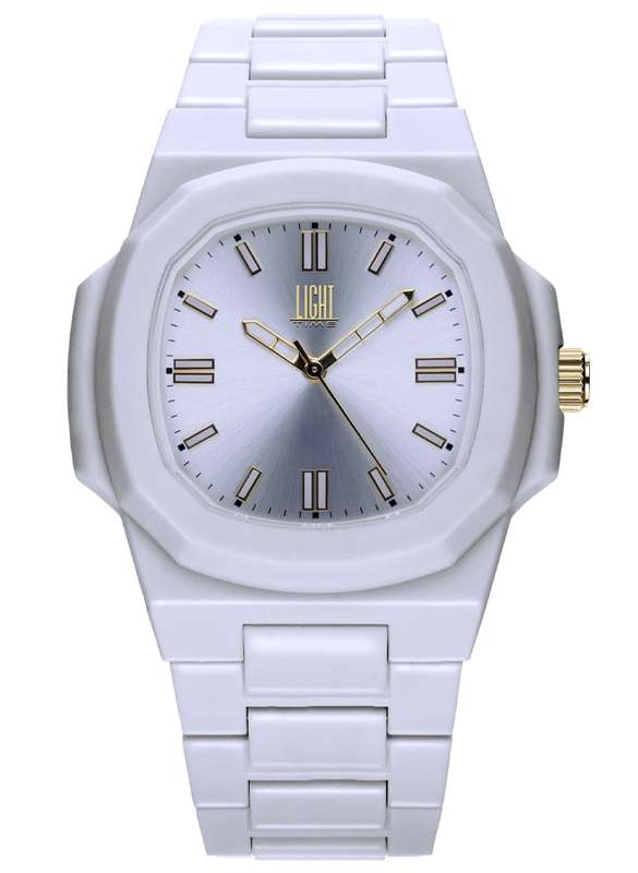 LIGHT TIME VELVET NAUTILUS - White (L511-BI)