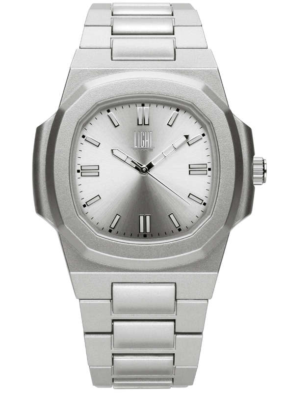 LIGHT TIME VELVET NAUTILUS - Silver (L511-SIL)