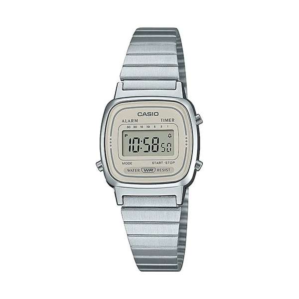 CASIO VINTAGE ICONIC MINI STEEL - CREAM (LA670WEA-8AEF)