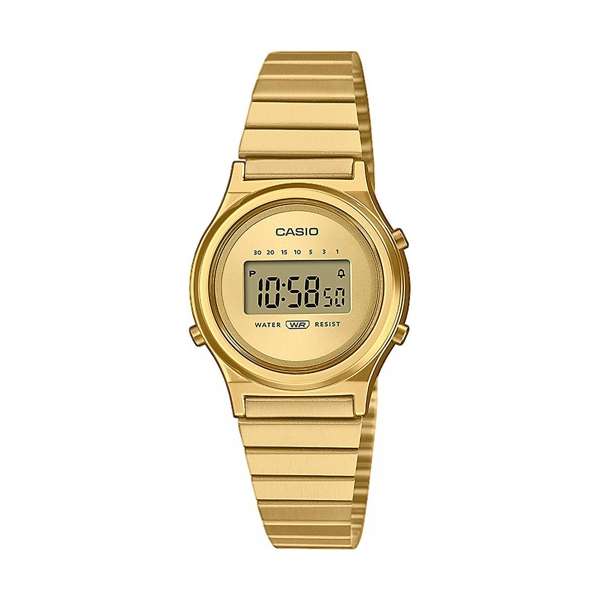 CASIO VINTAGE MINI COLLECTION SLIM ROUND - GOLD (LA700WEG-9AEF)