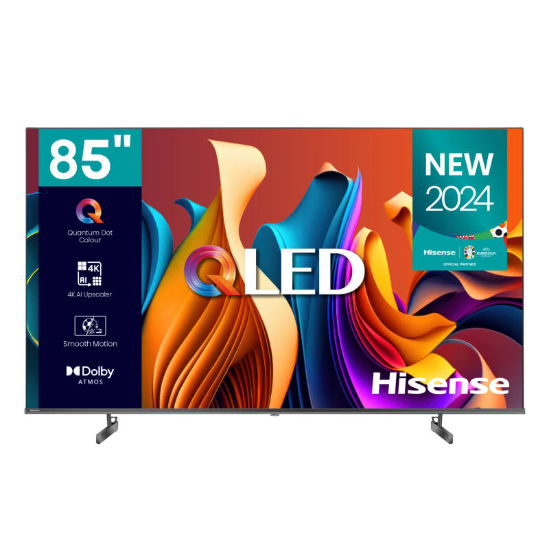 Hisense 85Q6N 85 inch 60HZ QLED,4K AI Upscaler,Dolby Vision,120 High Refresh Rate (LEDN85Q6N)