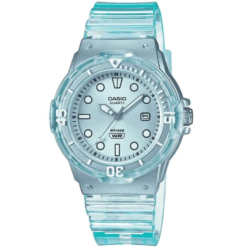 CASIO COLLECTION LADY DIVER - TRANSLUCID LIGHT BLUE (LRW-200HS-2EVEF)
