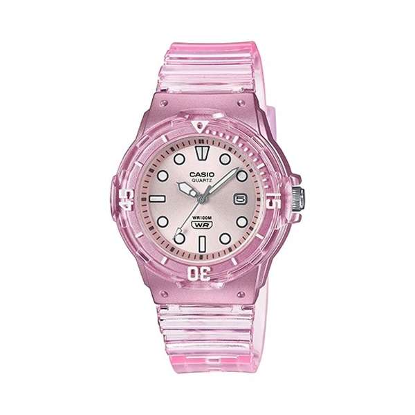 CASIO COLLECTION LADY DIVER - TRANSLUCID PINK (LRW-200HS-4EVEF)
