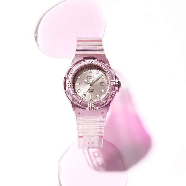 CASIO COLLECTION LADY DIVER - TRANSLUCID PINK (LRW-200HS-4EVEF)