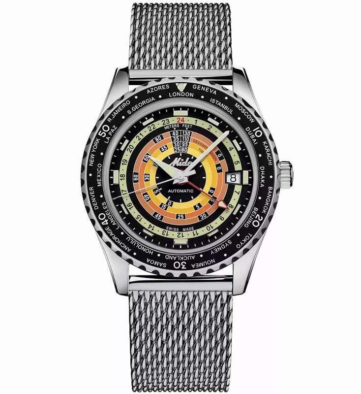 MIDO OCEAN STAR DECOMPRESSION WORLDTIMER (M026-829-17-051-00)