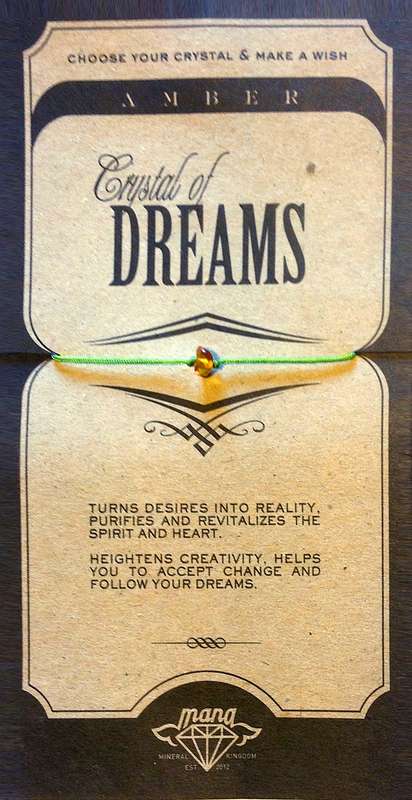 MANA AMBER/DREAMS - 5pcs (MANAENGC01)